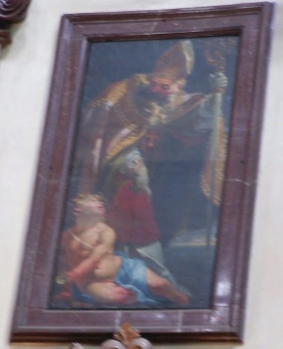 Sant'Agostino e il bambino sulla spiaggia