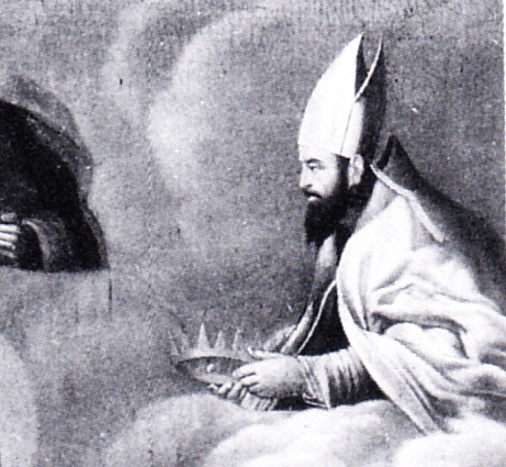 Particolare di S. Agostino