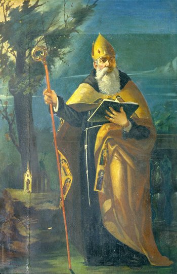 Sant'Agostino nella chiesa di san Bernardino a Sabbionara
