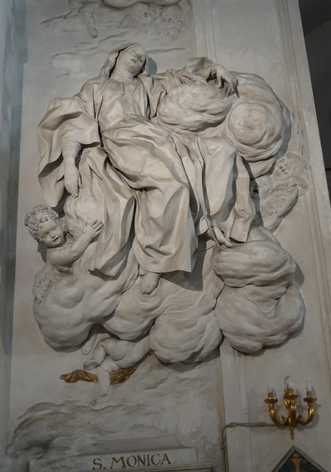 Santa Monica nella Chiesa di S. Agostino a Palermo