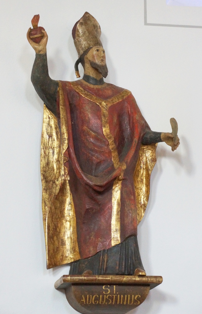 Sant'Agostino vescovo e cardioforo
