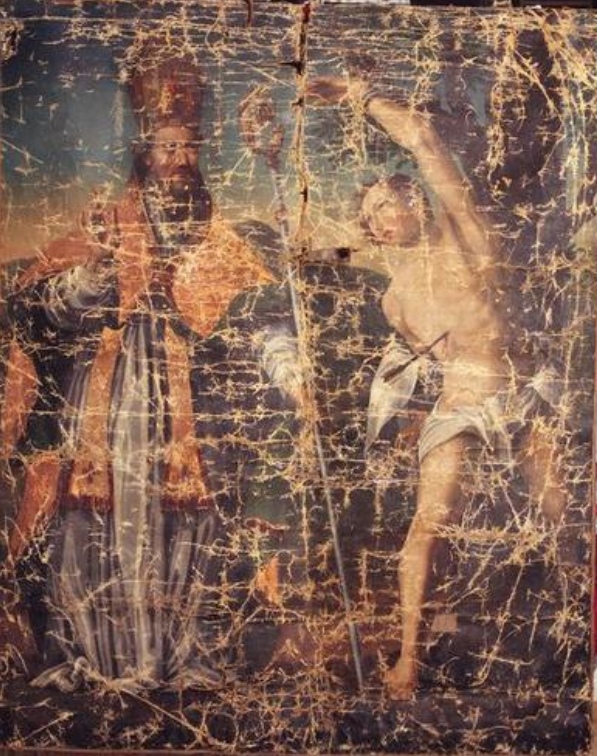 Sant'Agostino e san Sebastiano