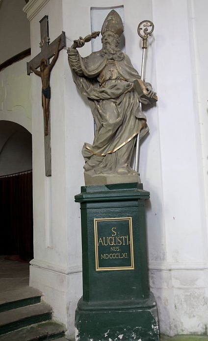 Sant'Agostino vescovo e cardioforo