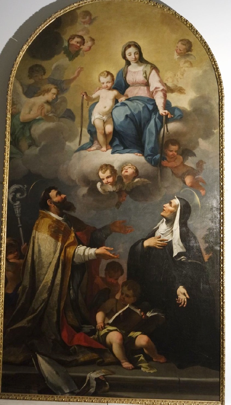 Madonna della cintura con i santi Agostino e Monica