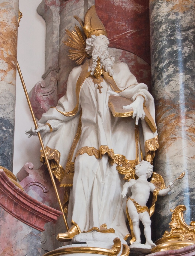 Sant'Agostino vescovo e Dottore della Chiesa