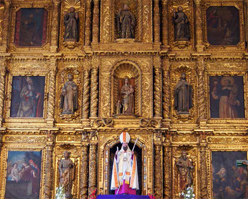 Agostino vescovo e Dottore della Chiesa a Teopisca