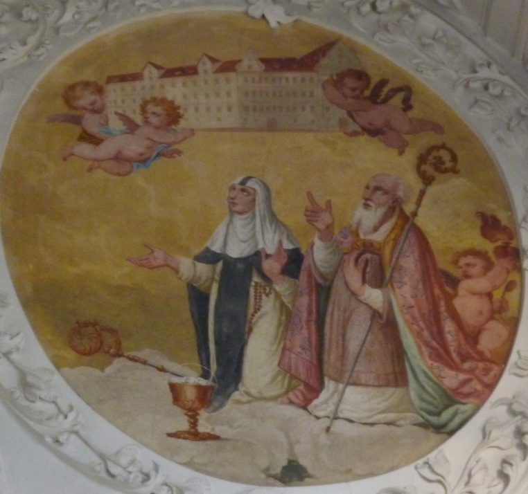 Sant'Agostino e la badessa Mechthild von Dießen