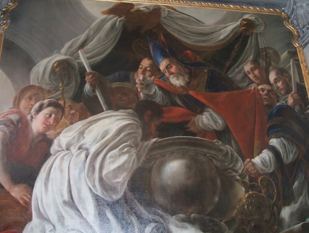 Battesimo di sant'Agostino a Venezia