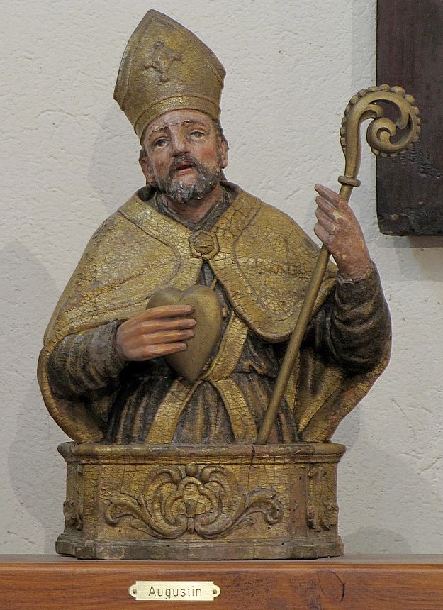 Sant'Agostino vescovo e cardioforo