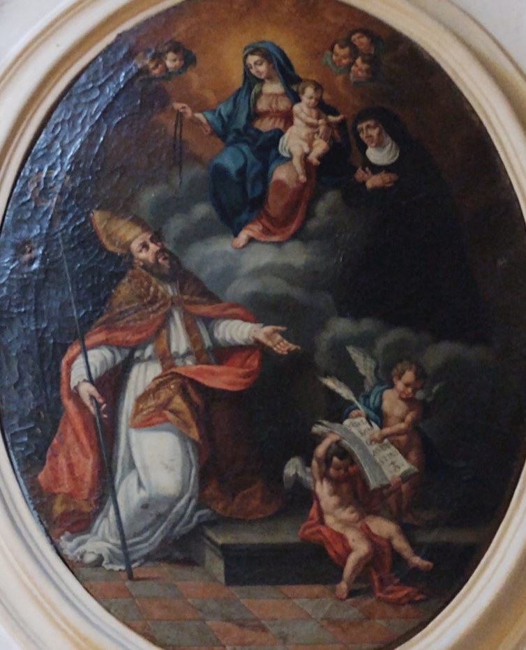 La Madonna della Cintura con i santi Agostino e Monica