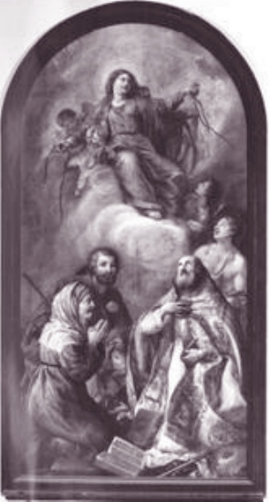 Madonna della cintura in Gloria