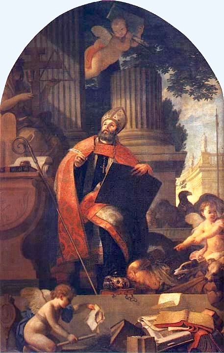 Agostino combatte gli eretici e le eresie