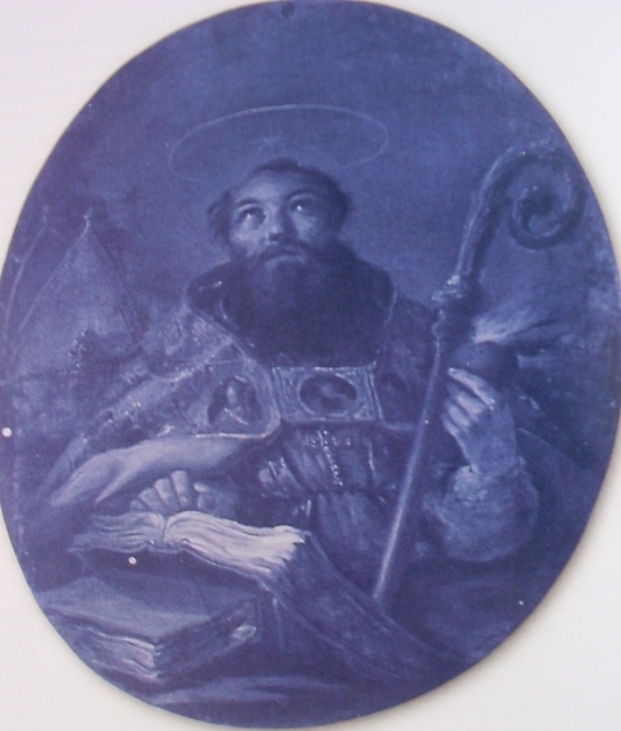 Agostino nel suo studio