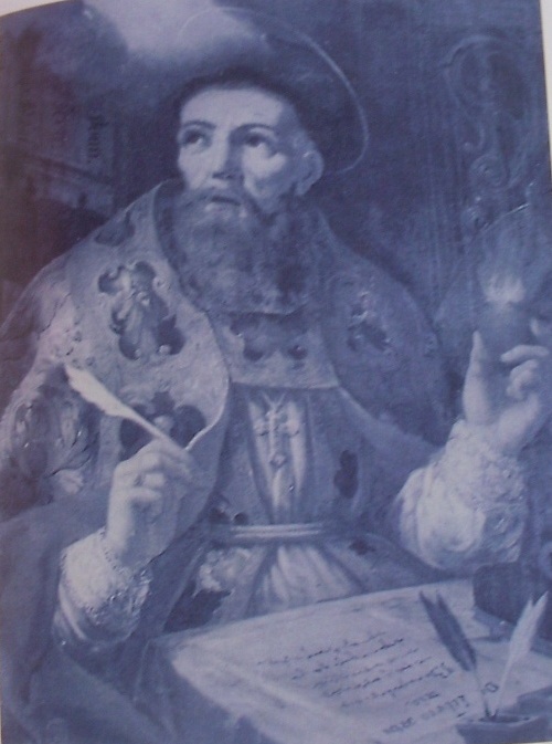 Agostino nel suo studio