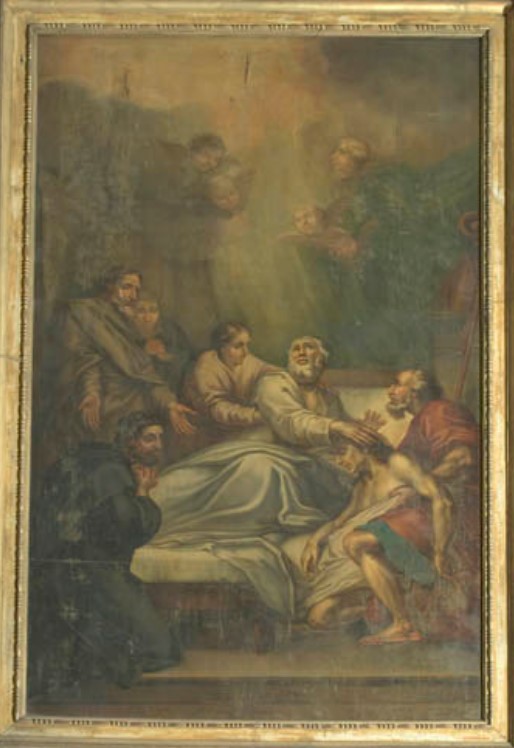 Agostino sul letto di morte guarisce un malato