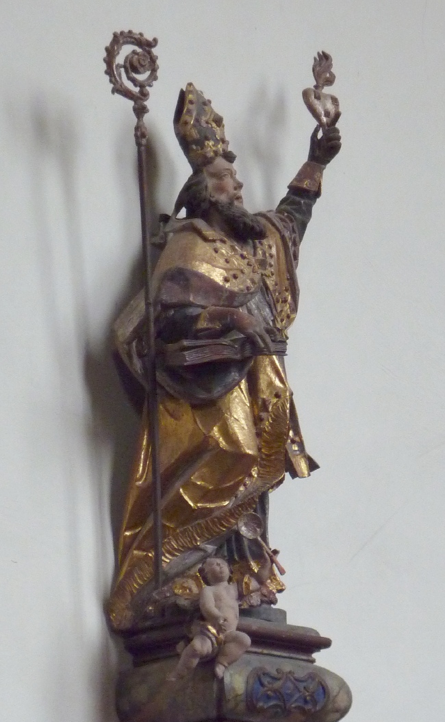 Sant'Agostino vescovo e cardioforo