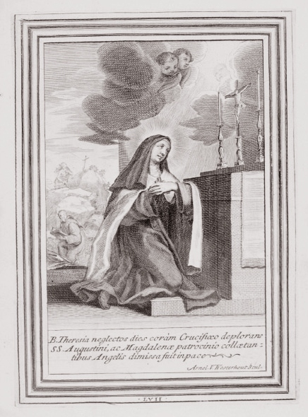 Santa Teresa e sant'Agostino