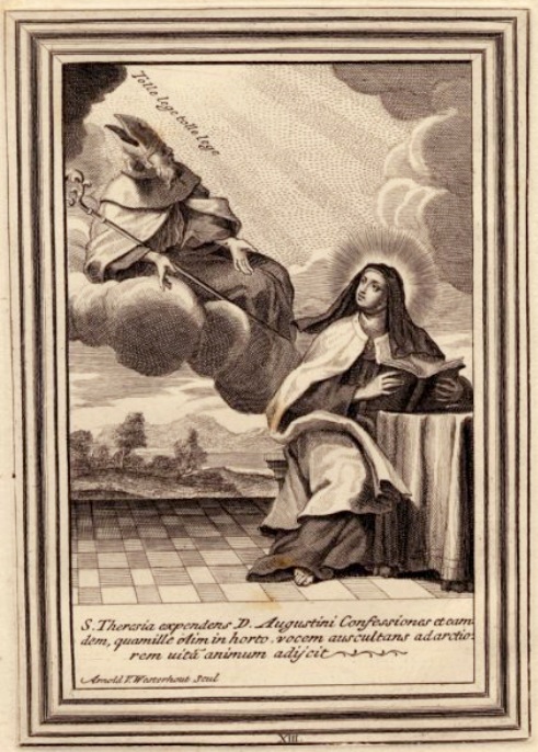 Agostino e santa Teresa d'Avila