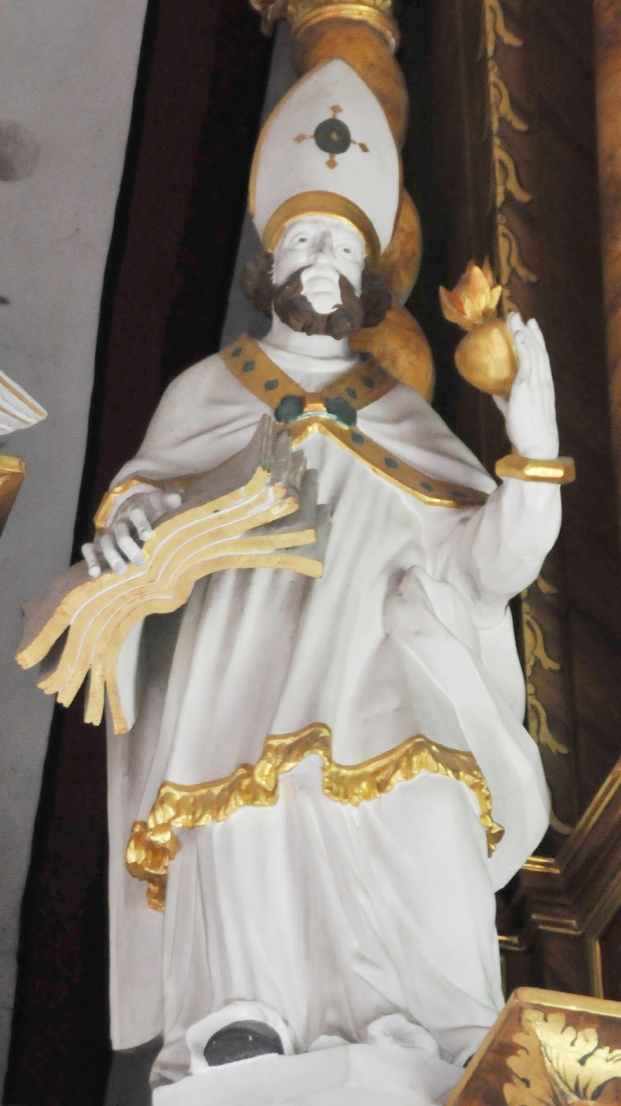 Sant'Agostino vescovo e cardioforo
