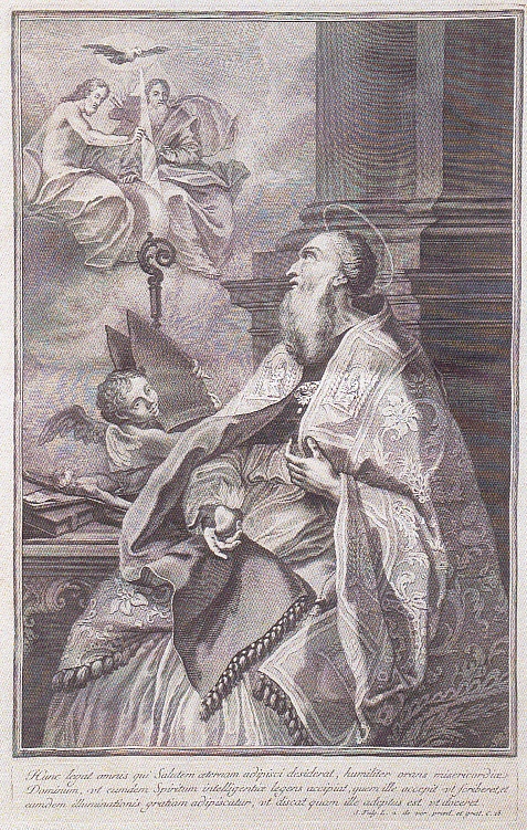 Agostino contempla la Trinità