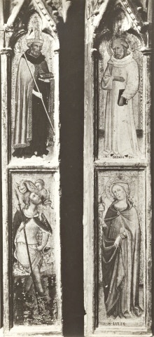 Sant'Agostino, San Cristoforo, San Benedetto e Santa Lucia
