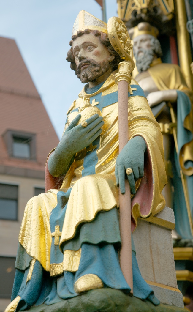 Sant'Agostino vescovo e cardioforo