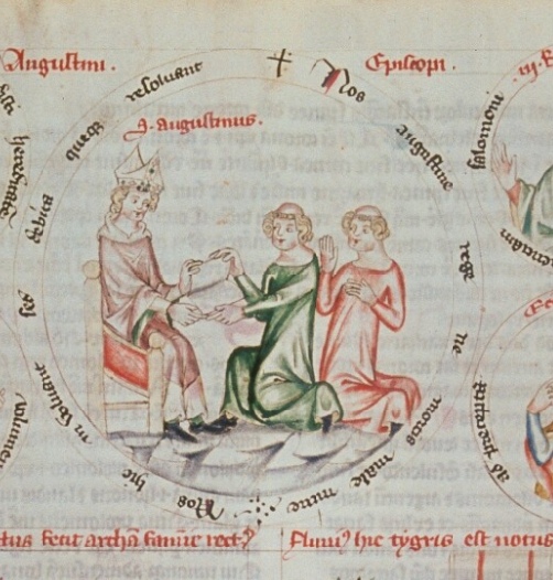 Agostino consegna la regola