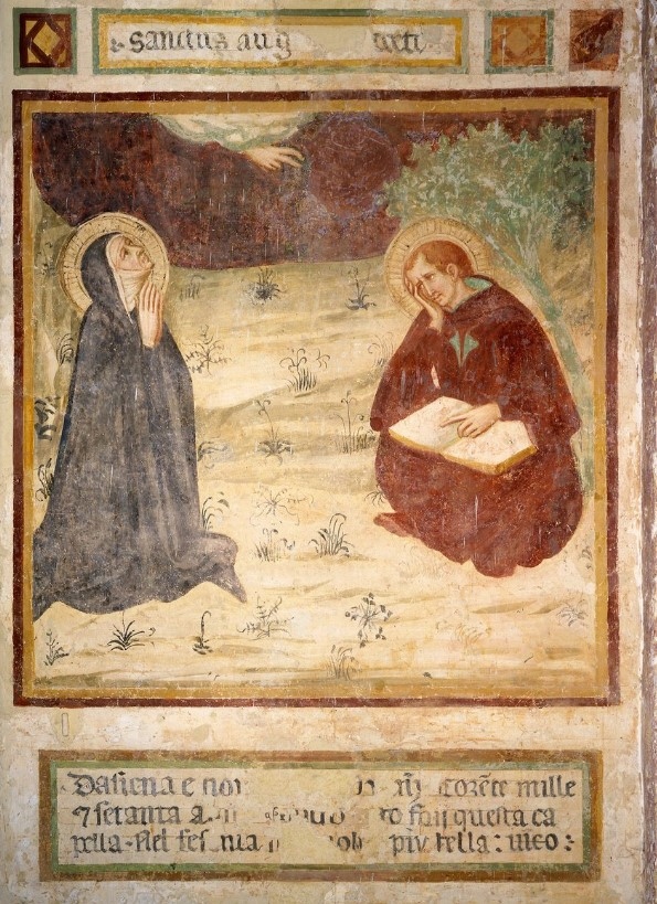 Tolle lege: Monica e il figlio Agostino