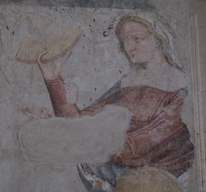 Trionfo di Sant'Agostino: particolare della Astronomia