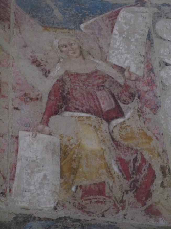 Trionfo di Sant'Agostino: particolare della Carit