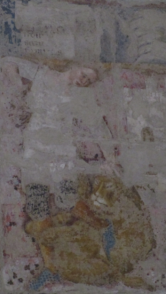 Trionfo di Sant'Agostino: particolare della virt della Fortezza