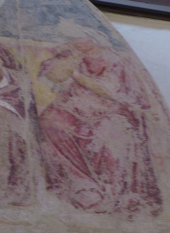 Trionfo di Sant'Agostino: particolare del filosofo greco Socrate