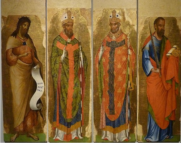 San Paolo, Sant'Agostino, San Filastrio o Sant'Ambrogio e San Giovanni Battista