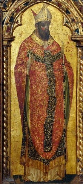 Agostino vescovo di Paolo Veneziano