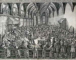Con l'imperatore Carlo VII