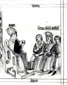 Opera delle conversioni dalla Historia Augustini di Berlino