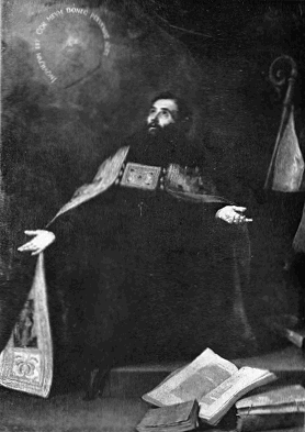 Ferito d'amore per Cristo, tela di Murillo