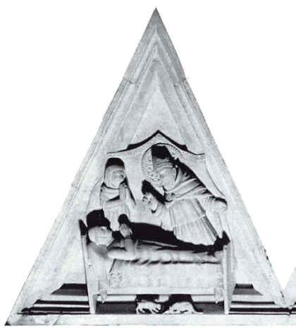 Guarisce priore ammalato