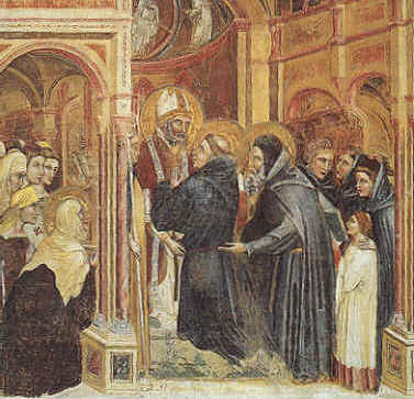 Vestizione di Agostino