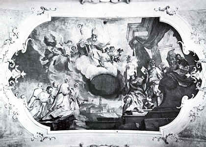 Benedice i monaci del monastero di Weyarn