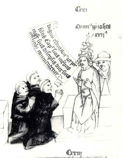 Giovanni XXII affida il corpo agli Eremitani