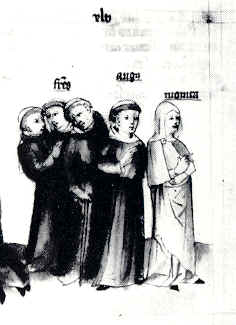Parte con i monaci e Monica