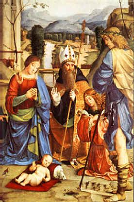 Con la Sacra Famiglia