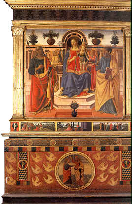 Con la Vergine e san Tommaso
