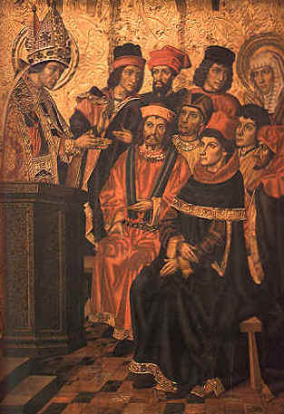Ascolta le predicazioni di Ambrogio