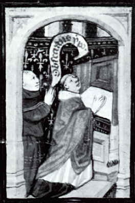 Valerio e Agostino dal Breviario di Bedford