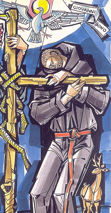 Immagine del beato Giovanni Bono visto da Janòs Hajnal
