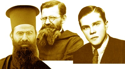 Immagine dei tre martiri assunzionisti bulgari
