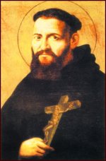 Ritratto del beato Pietro da Pesaro di Pietro Gagliardi in sant'Agostino a Roma