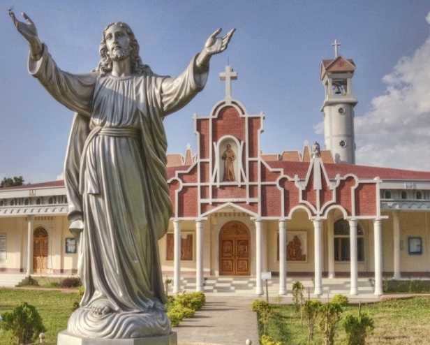 La nuova chiesa di san Nicola da Tolentino a Nagori